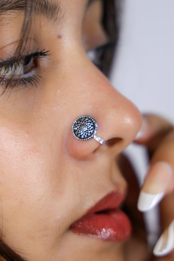 Mukti Nath-Piercing Free: Clip On,Fully Adjustable,Comfort Fit,Free Sized