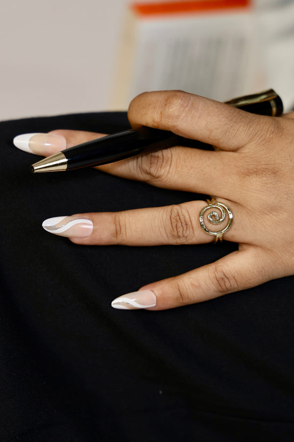 Gioia Dorata Free Sized - Adjustable Brass Ring