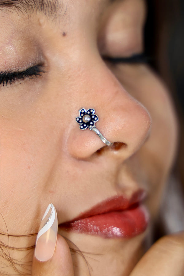 Charulika -Piercing Free: Clip On,Fully Adjustable,Comfort Fit,Free Sized