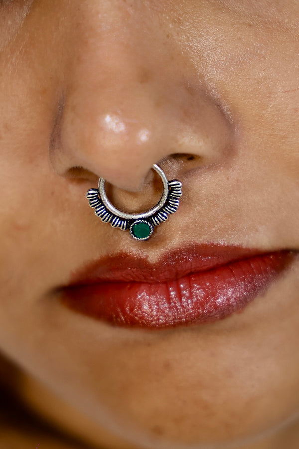 Kavya-Piercing Free: Clip On,Fully Adjustable,Comfort Fit,Free Sized