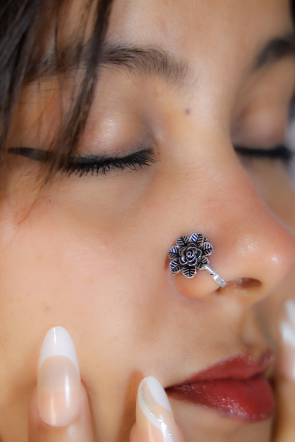 Nirbheda -Piercing Free: Clip On,Fully Adjustable,Comfort Fit,Free Sized