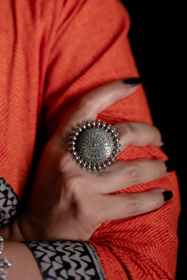 Adya Oxidised Ring