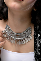 Berezira Oxidised Neckpiece