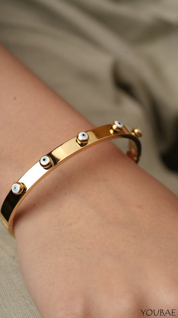 Classic Evil Eye Anti Tarnish Bracelet