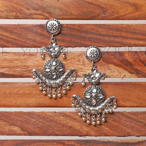 Cyra Silver Earrings