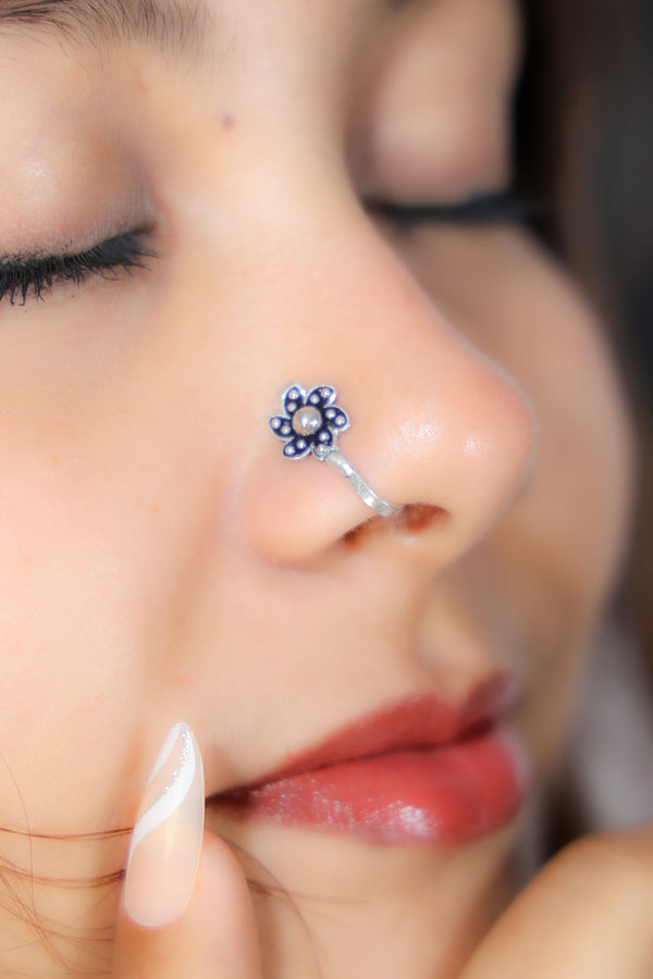 Ishna Nath-Piercing Free: Clip On,Fully Adjustable,Comfort Fit,Free Sized