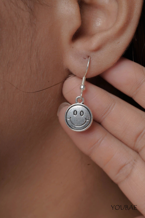 Smiley Drop Earrings