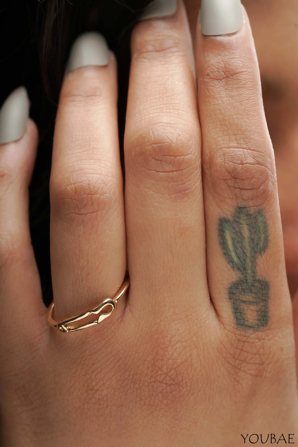 Yera Free Size Adjustable Dainty Ring