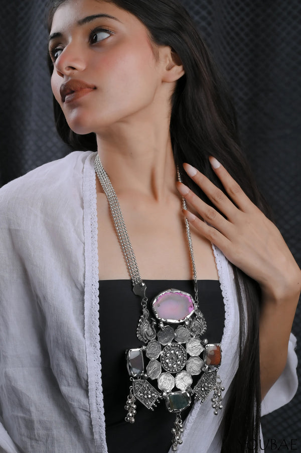 Vintage Sikka Onex Stone Neckpiece