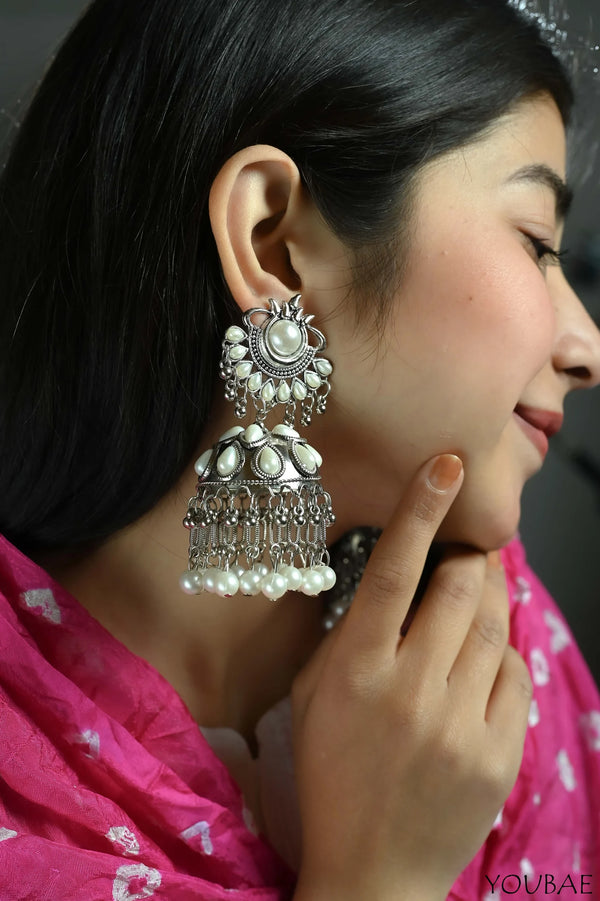 Pearl Aashiana Jhumka
