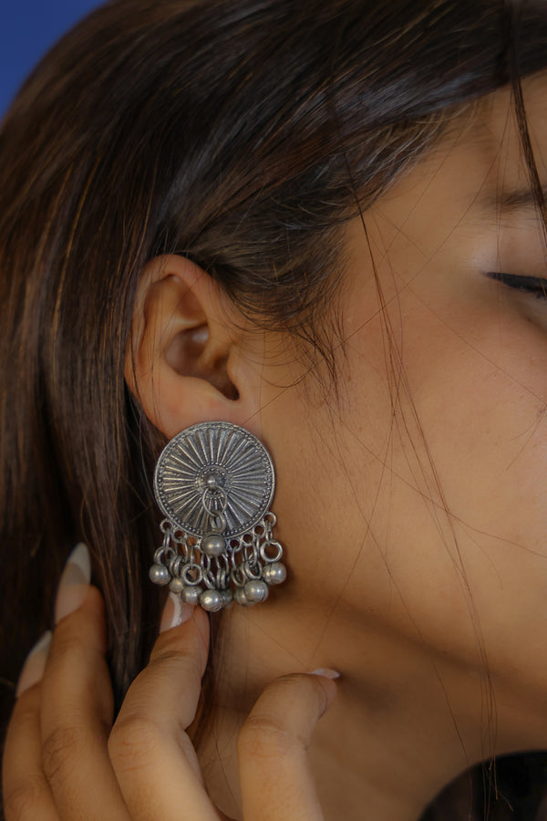 Chakri Ghungroo Earrings