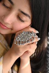 Faiza Oxi Kundan Ring