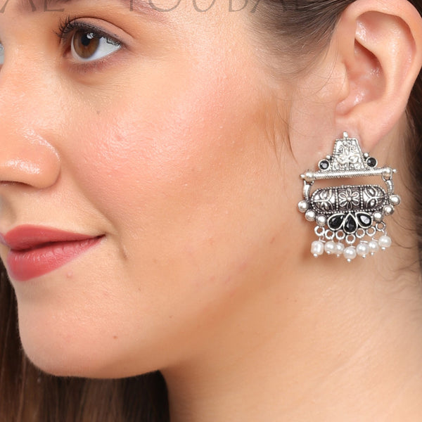 Arshia German Siver Earrings