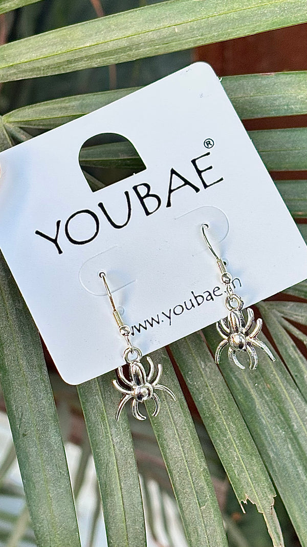 Spider Drop Earrings