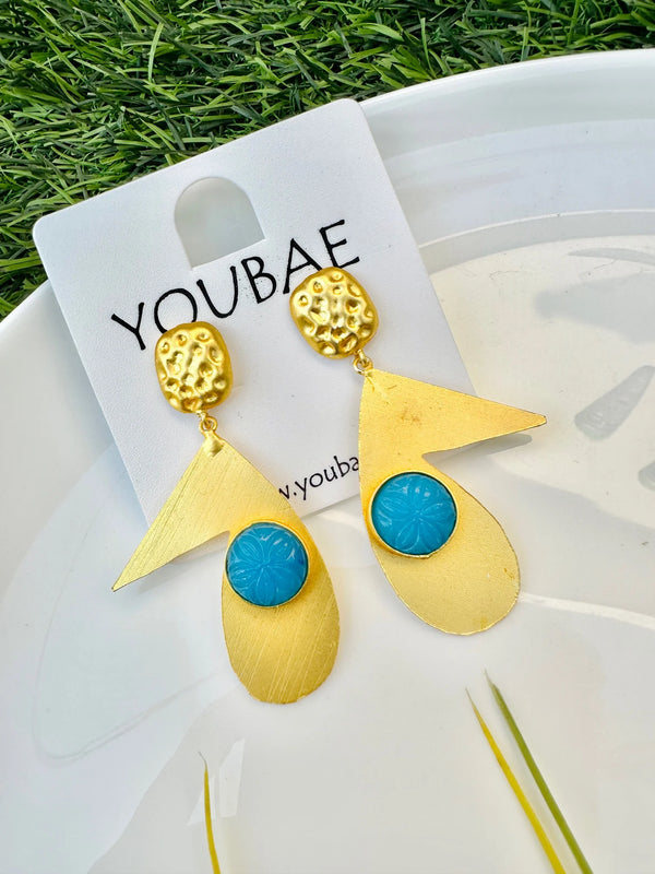 Blue Birdy Earrings