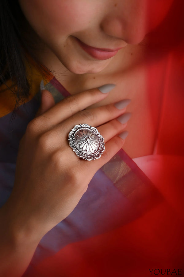 Jameela Oxidised Ring