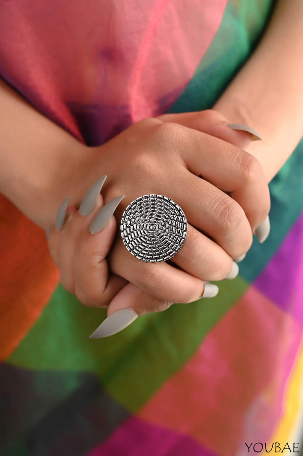 Karimah Oxidised Ring