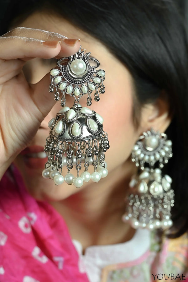 Pearl Aashiana Jhumka