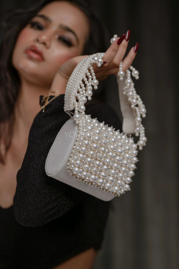 Pearl Miniature Clutch Bag