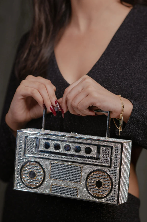 Radio Statement Clutch