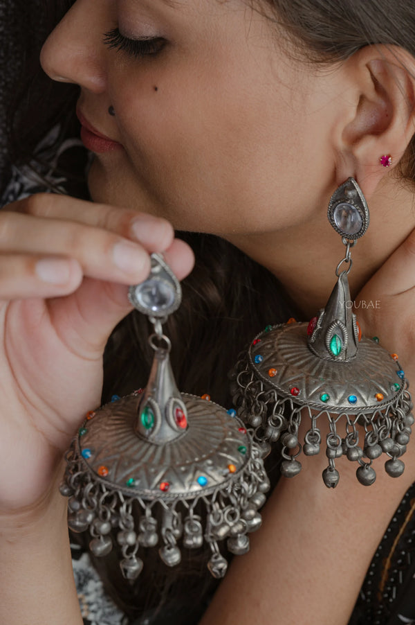 Rangeen Kashmiri Jhumka