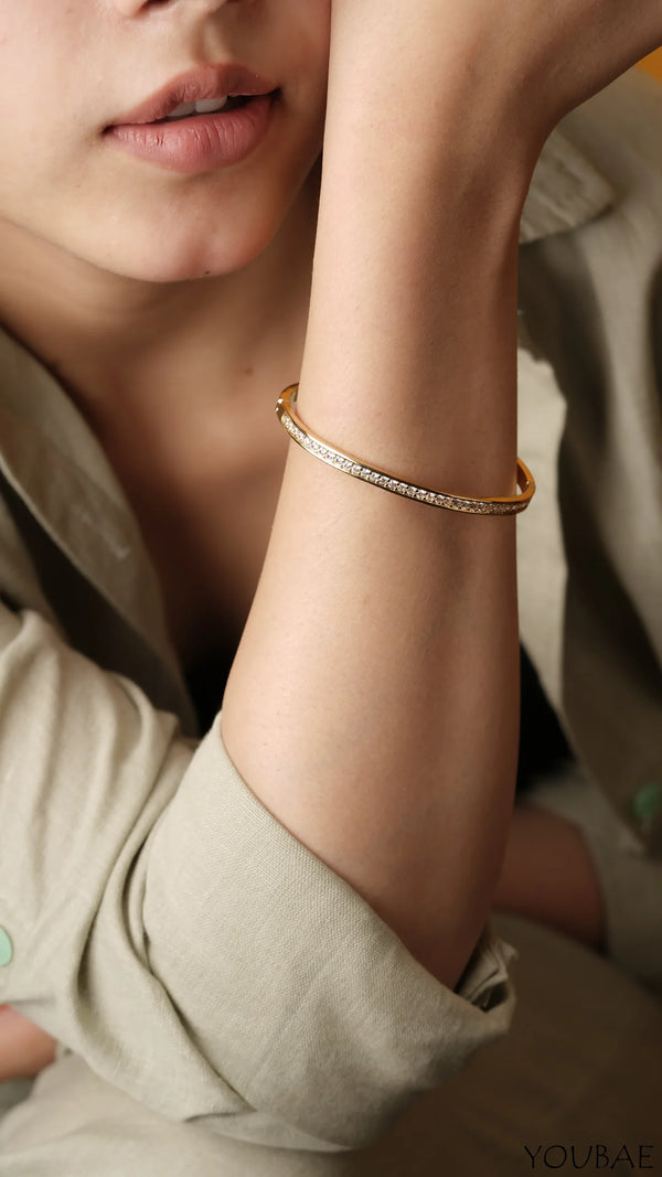 Single Line Anti Tarnish Bracelet