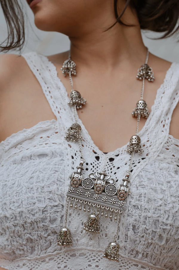 Statement Oxidised Neckpiece