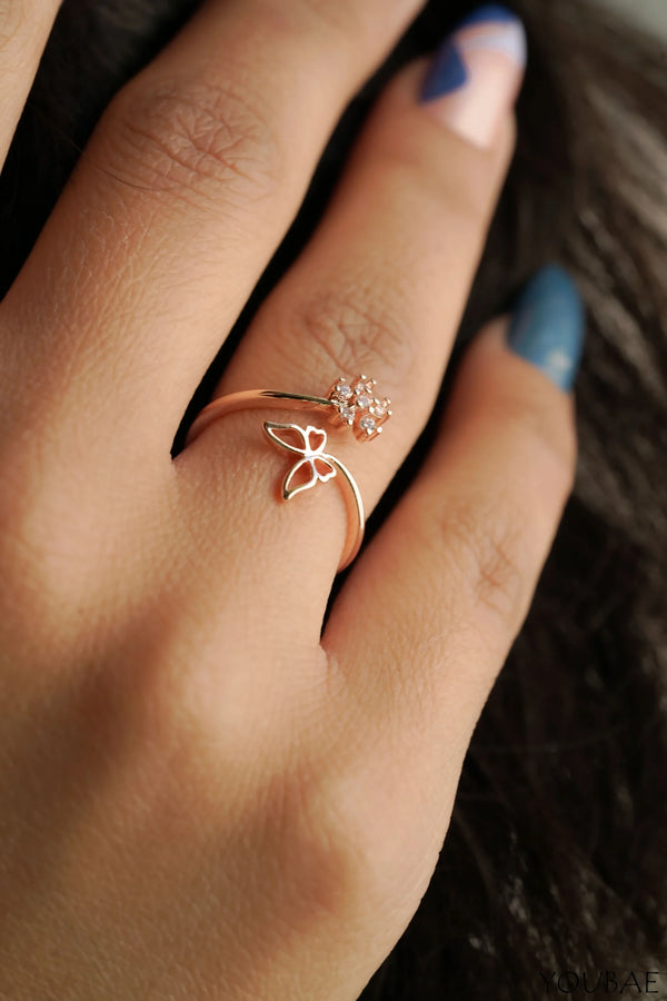 Troy Anti Tarnish Ring - Rose Gold